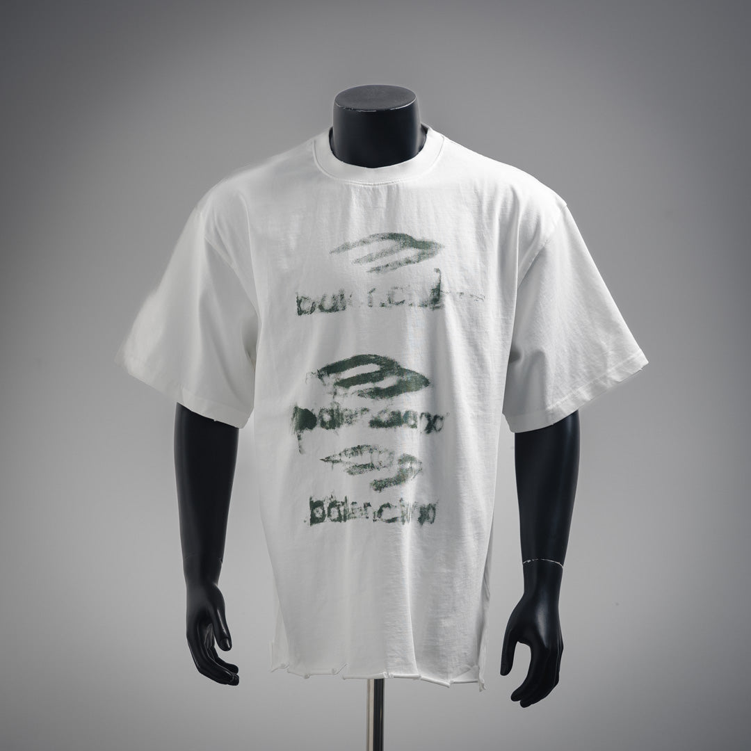 B 2025ss new graffiti T-shirt