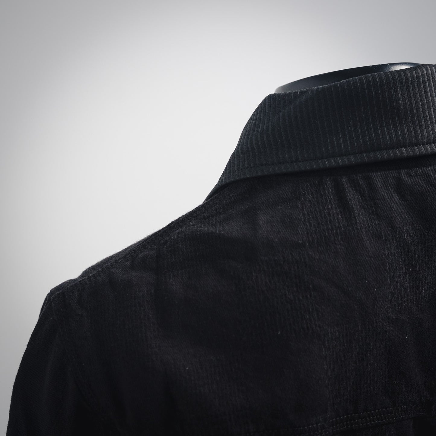 1V Checkerboard workwear waist jacket