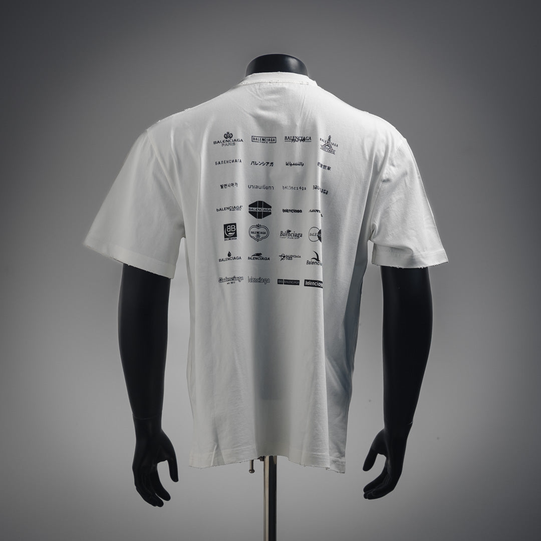 B classic logo-printed T-shirt