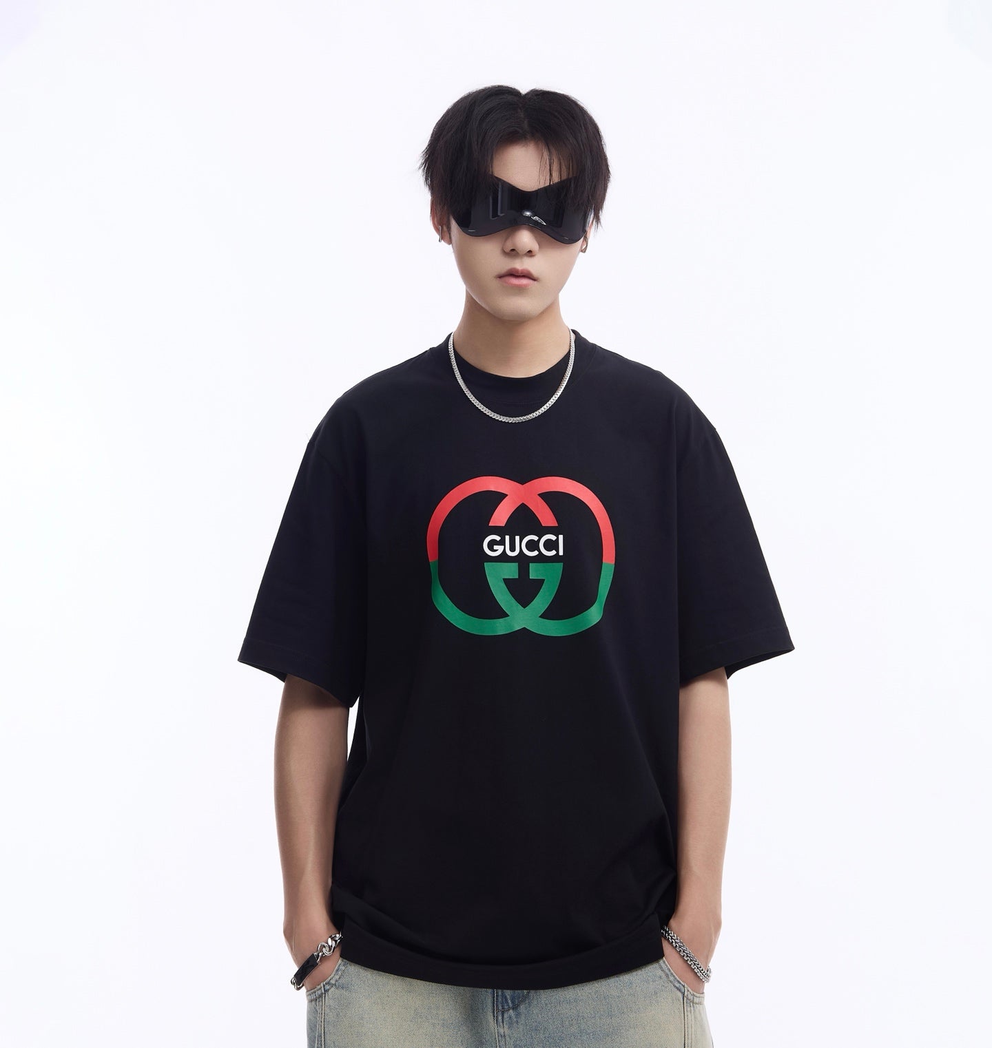 G Classic Double G Printed T-shirt
