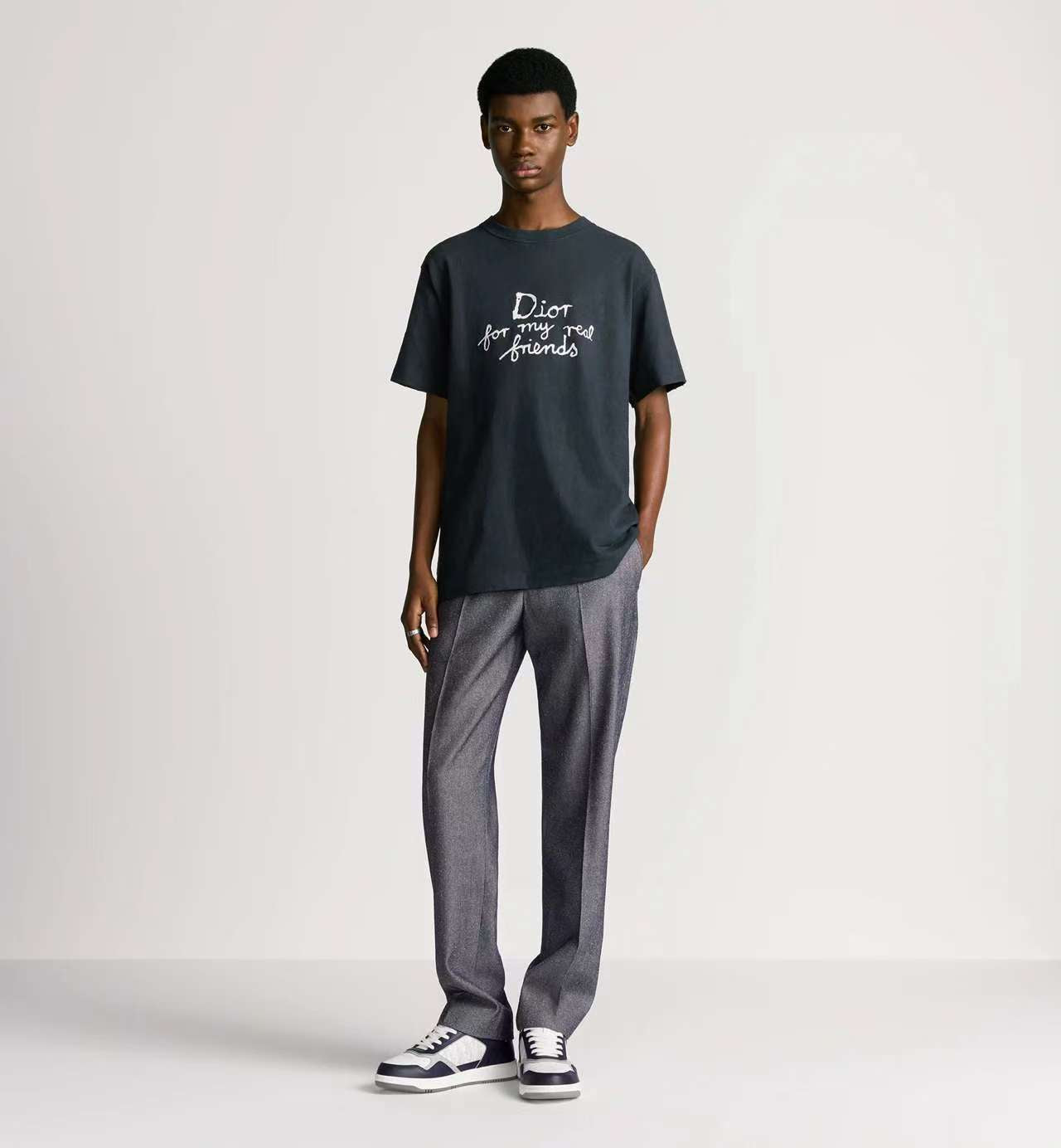 D And Hylton Gesticktes T-Shirt