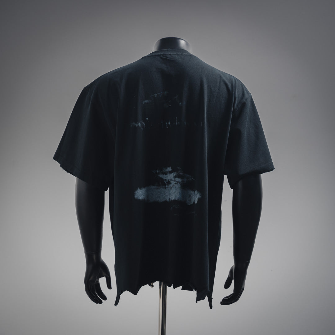 B 2025ss new graffiti T-shirt