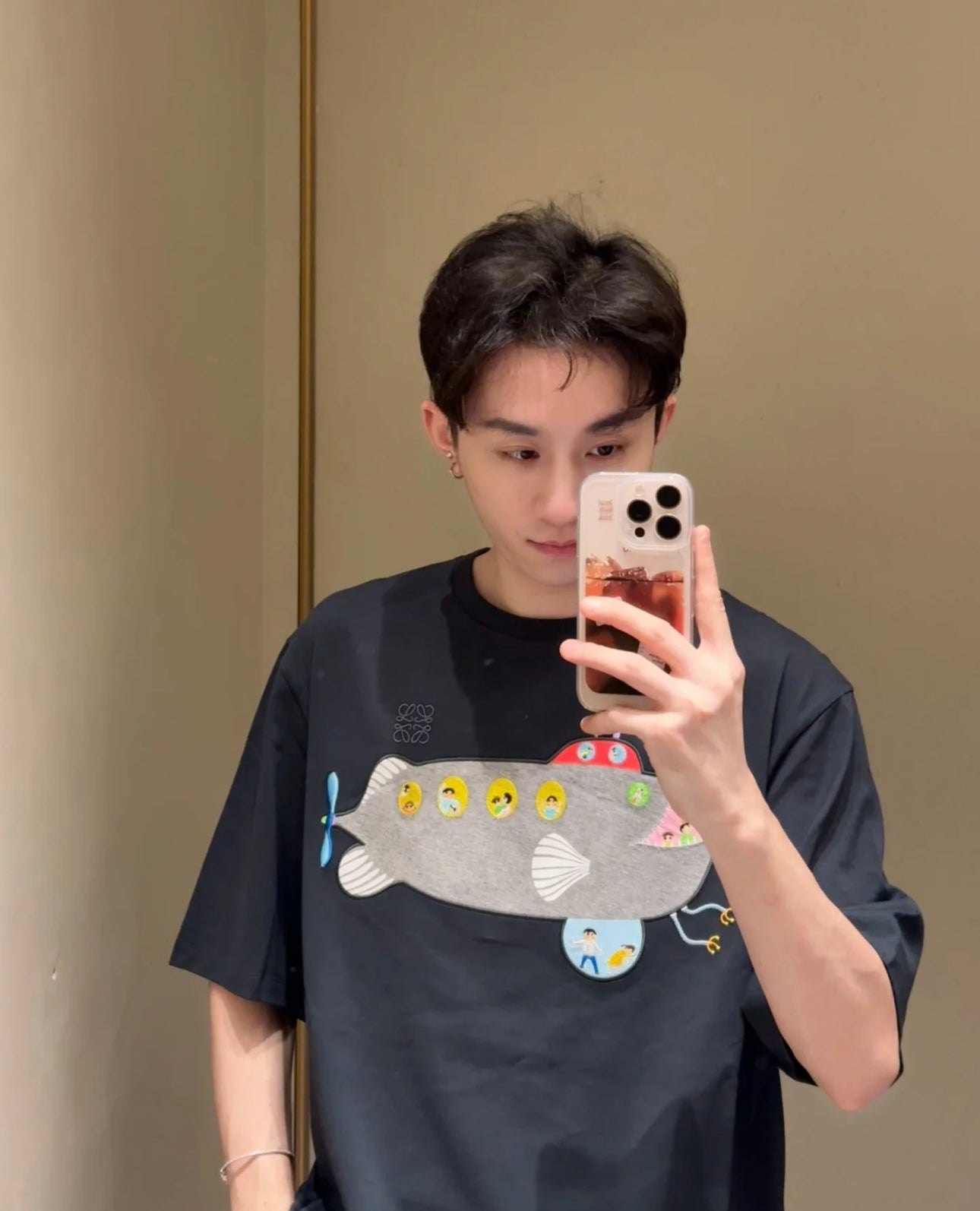 Le 2025SS Limited Whale T-shirt