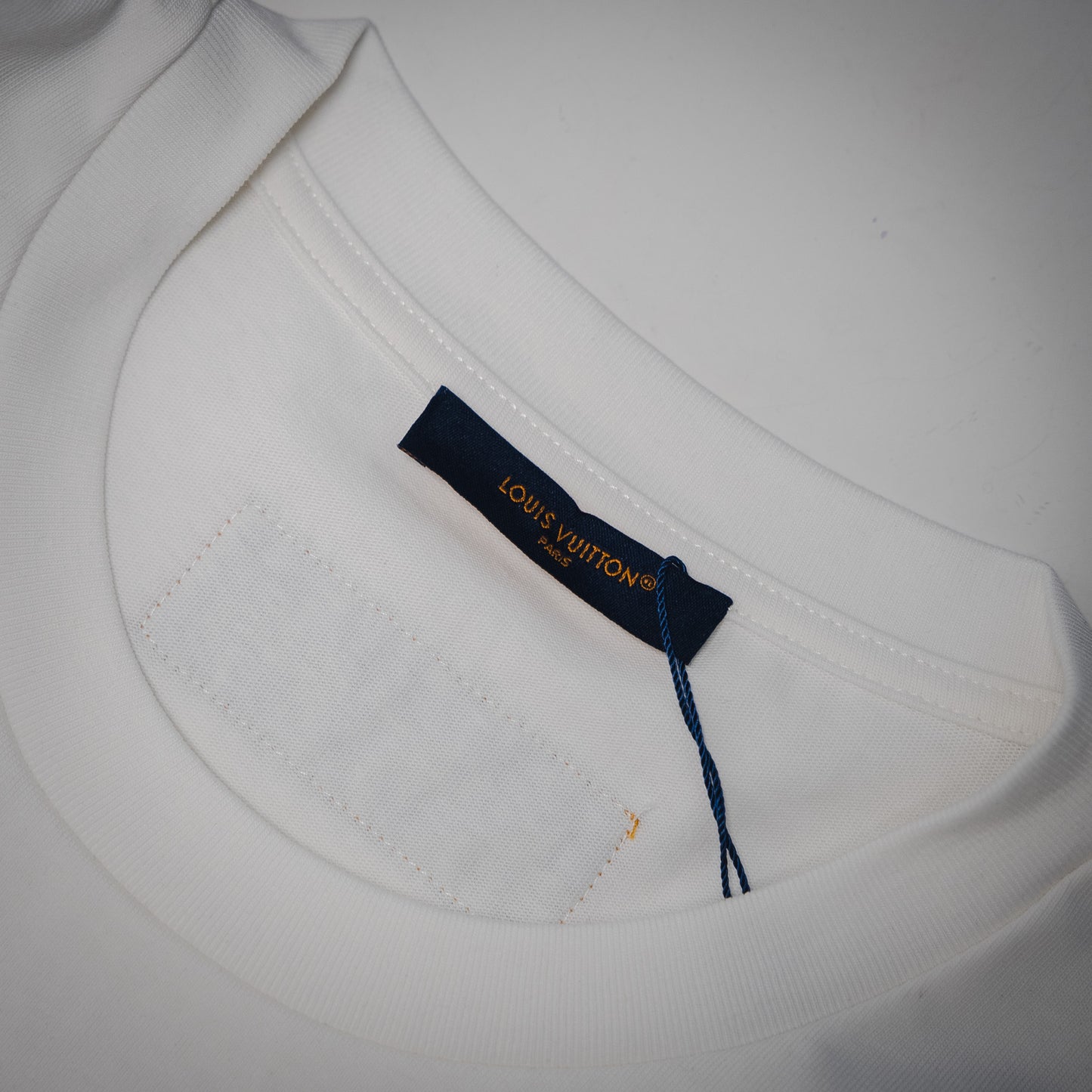 1V Embroidered Signature Cotton T-Shirt