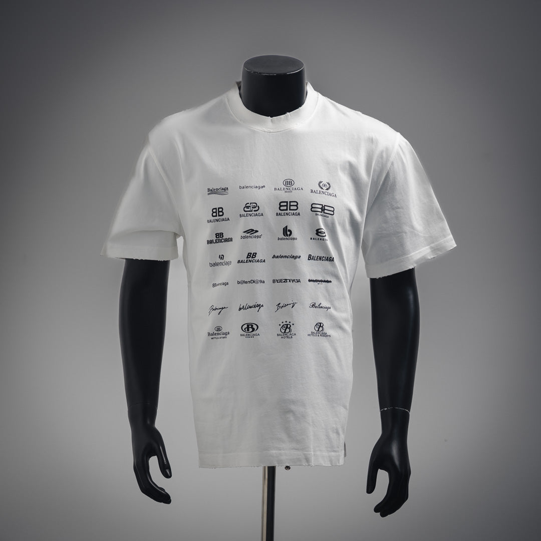 B classic logo-printed T-shirt