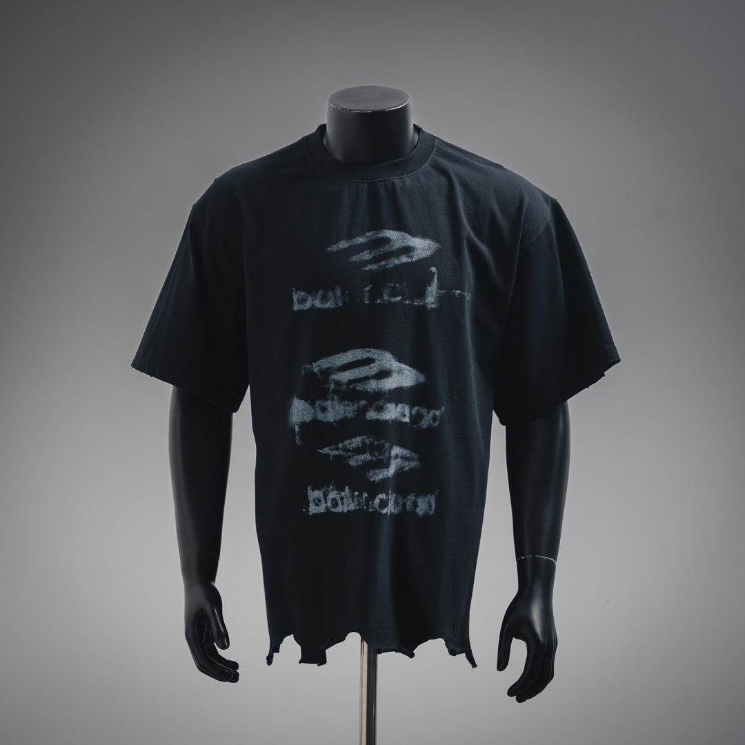 B 2025ss new graffiti T-shirt