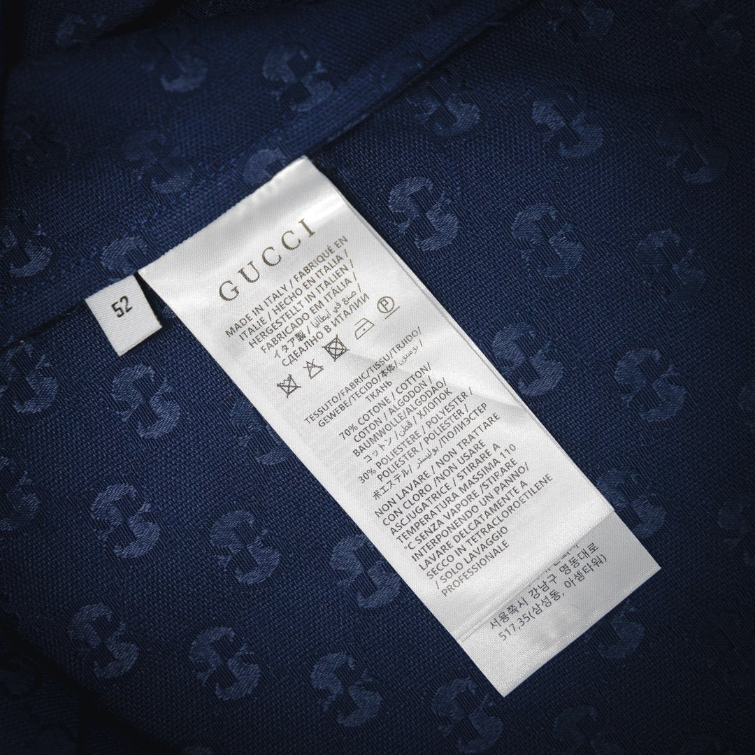 G 25ss Hidden Jacquard Lapel Cardigan Jacket
