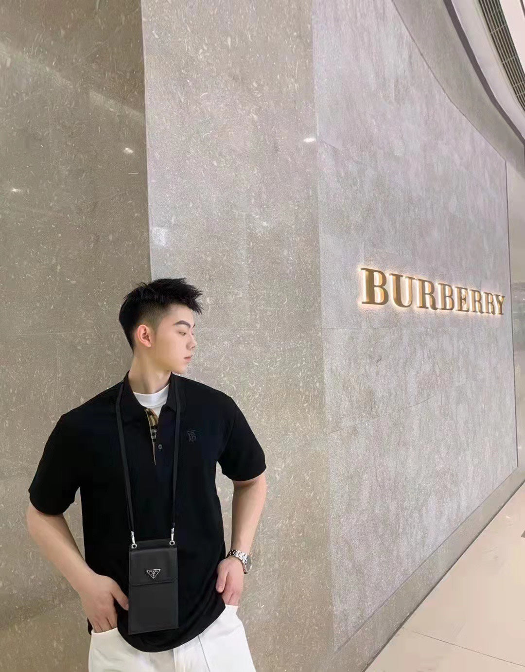 Bu Classic Embroidered TB Polo