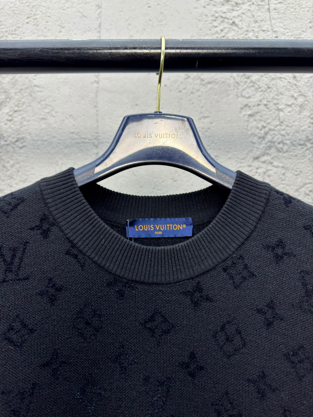 1V 25SS Jacquard Woolen T-shirt