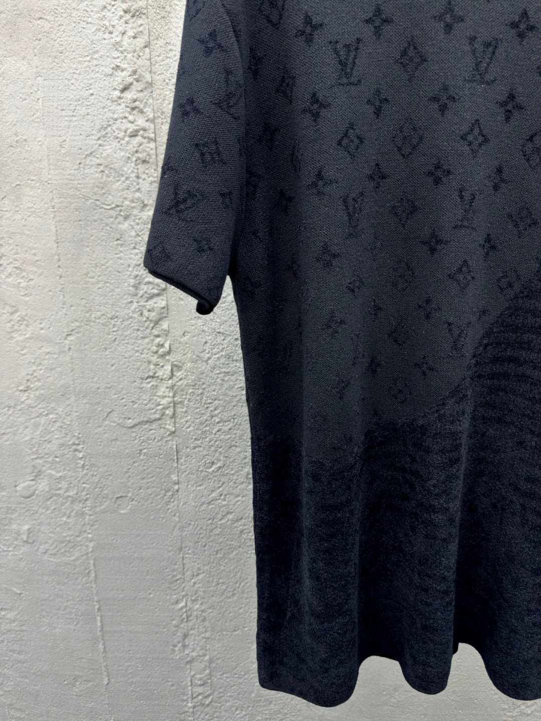 1V 25SS Jacquard Woolen T-shirt