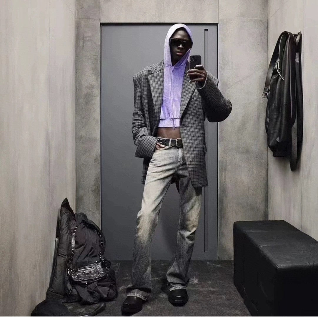 B flared jeans