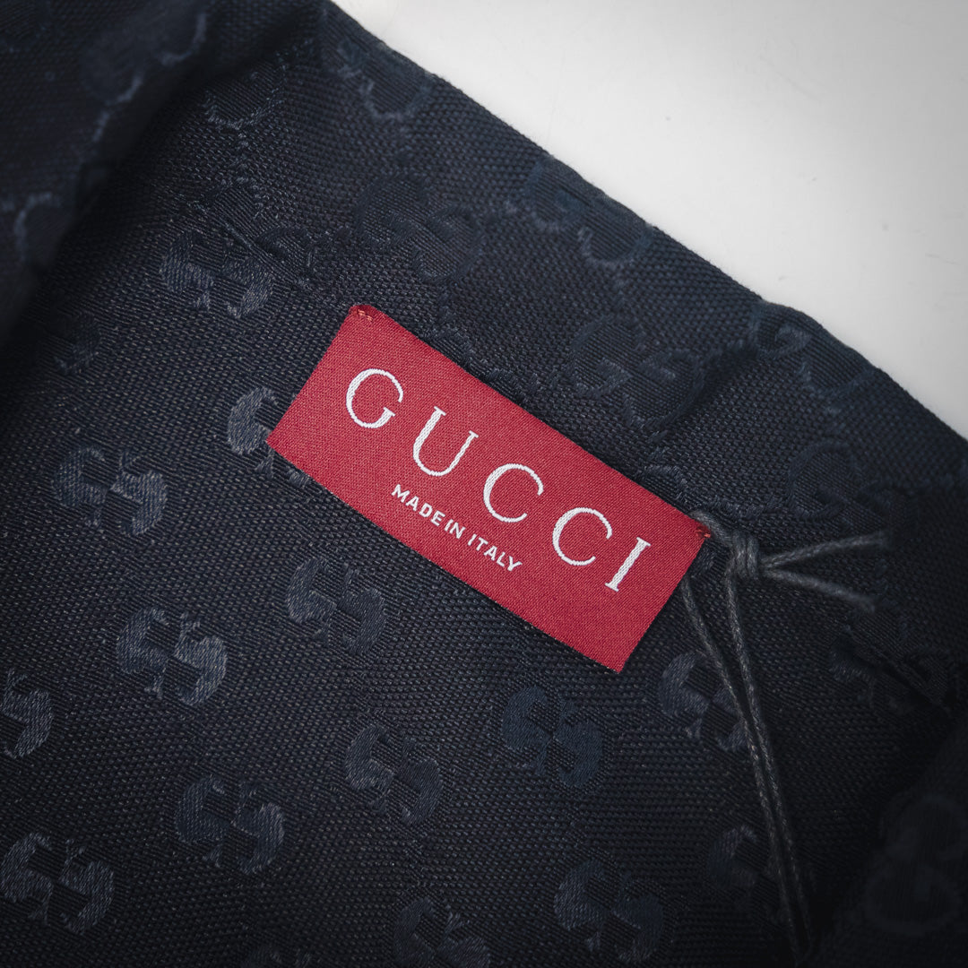 G 25ss Hidden Jacquard Lapel Cardigan Jacket