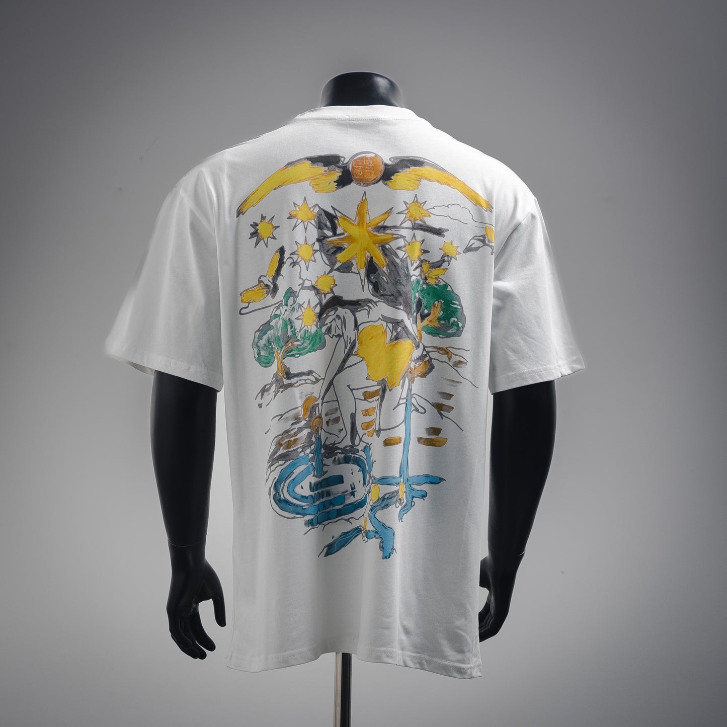 Gy 2025ss Star pattern T-shirt