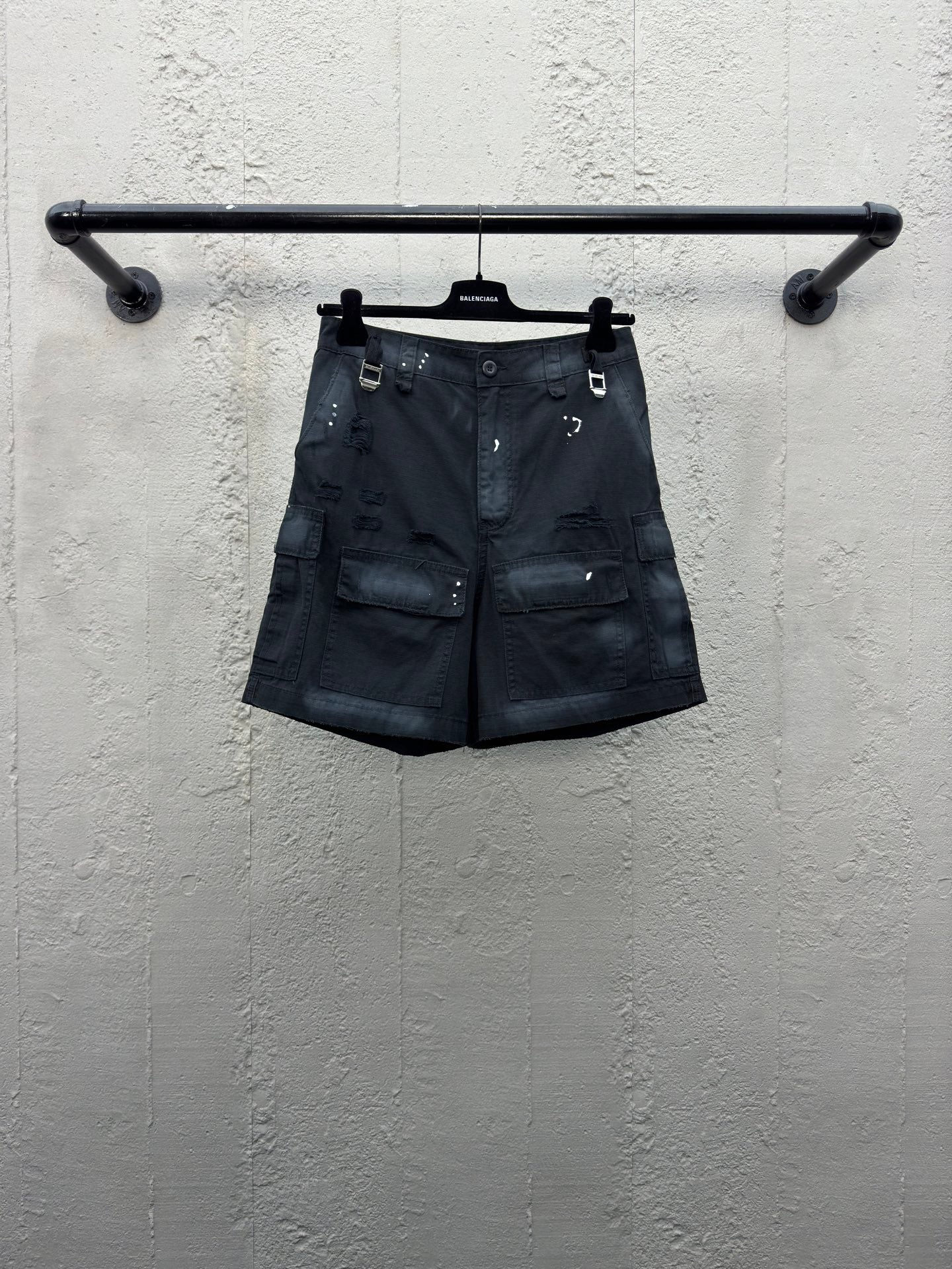 B Inked Pockets Work Shorts