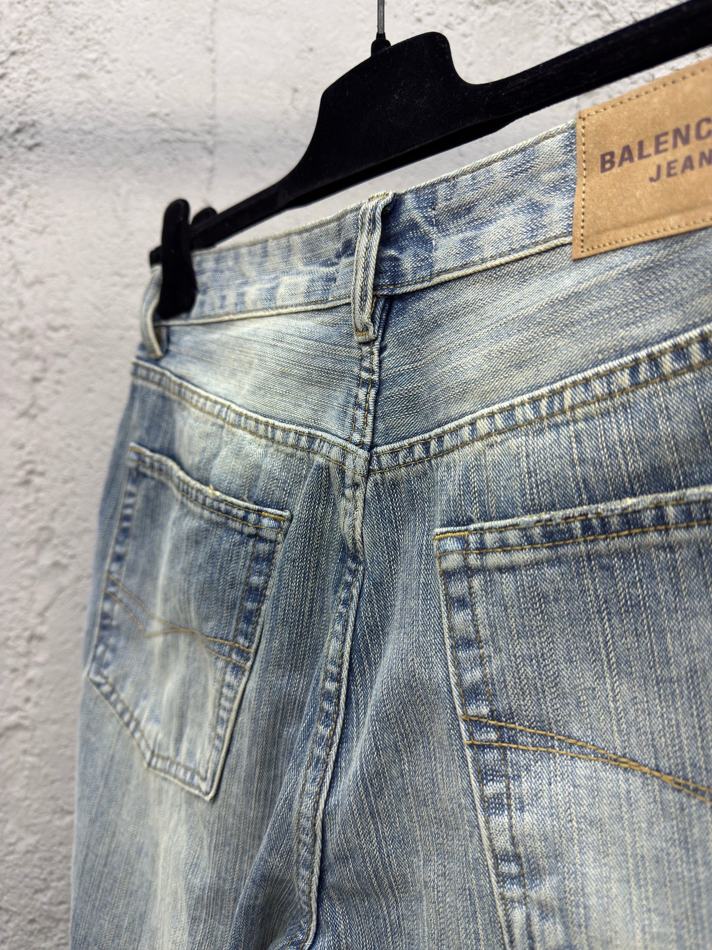 B flared jeans