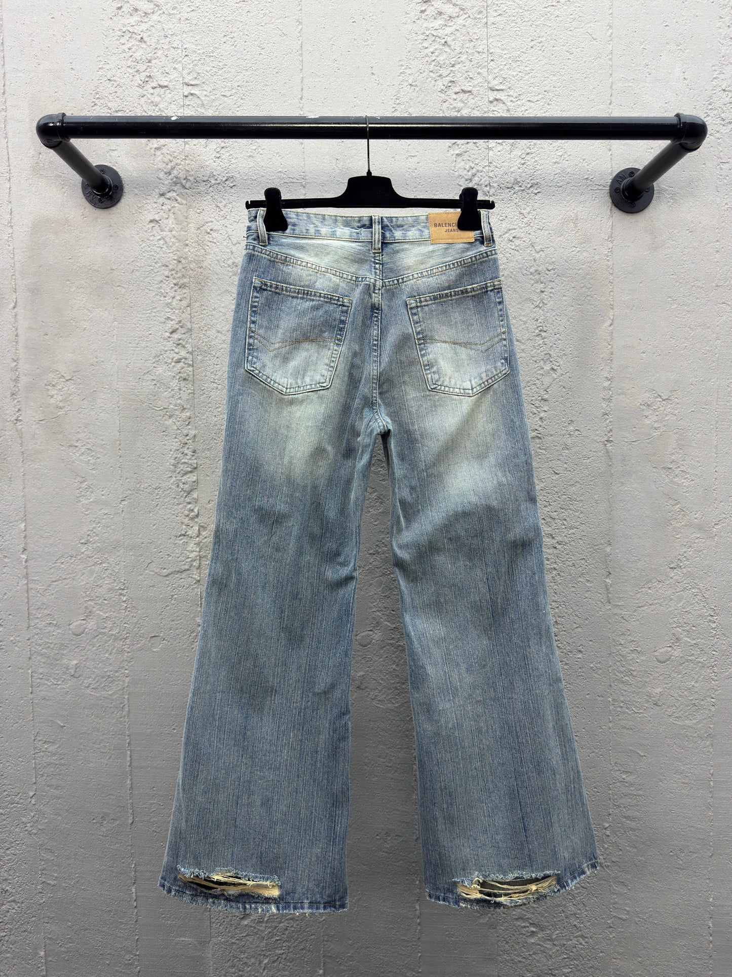 B flared jeans