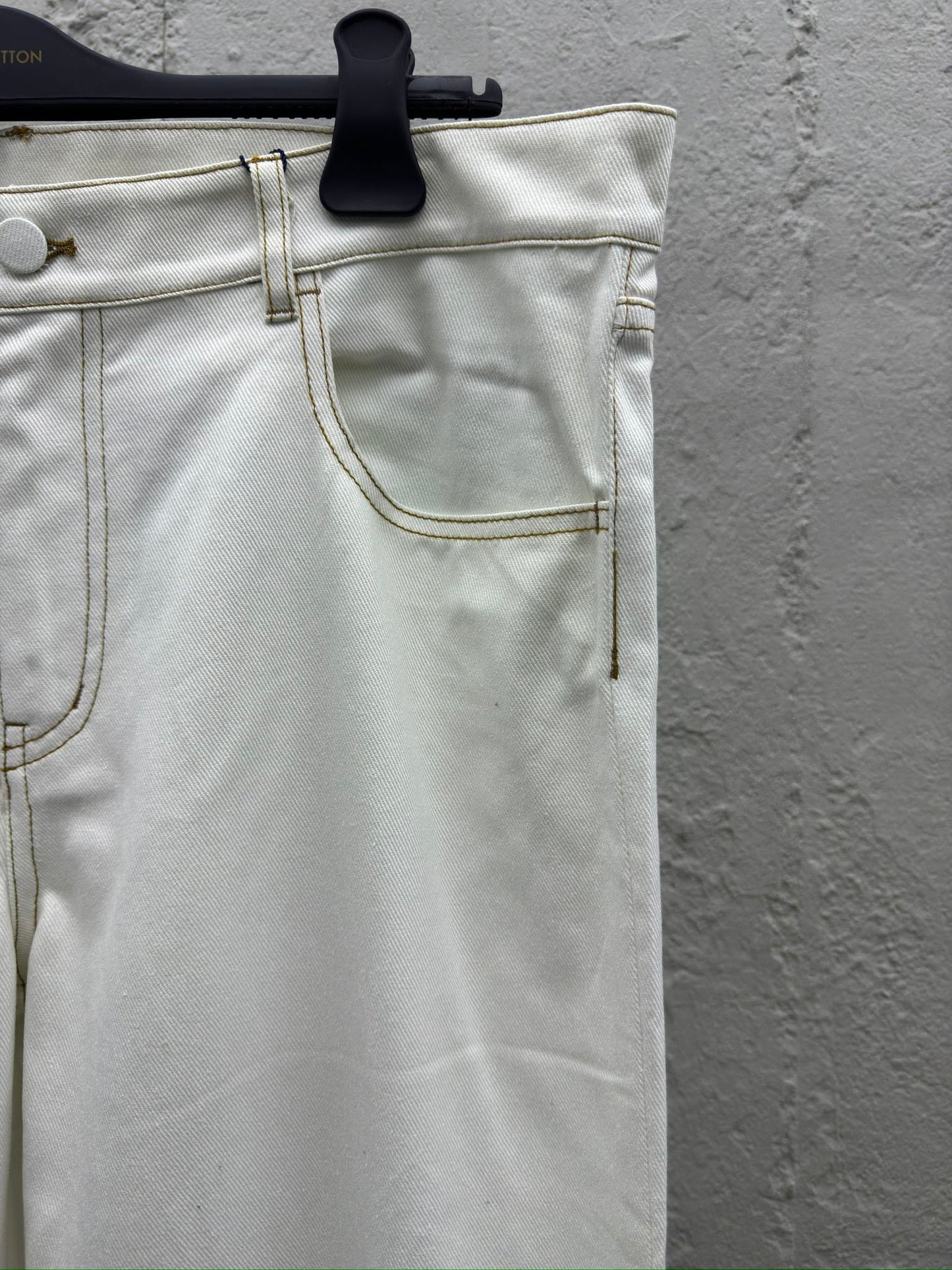 1V Ink-splashed Starry Blue Jeans