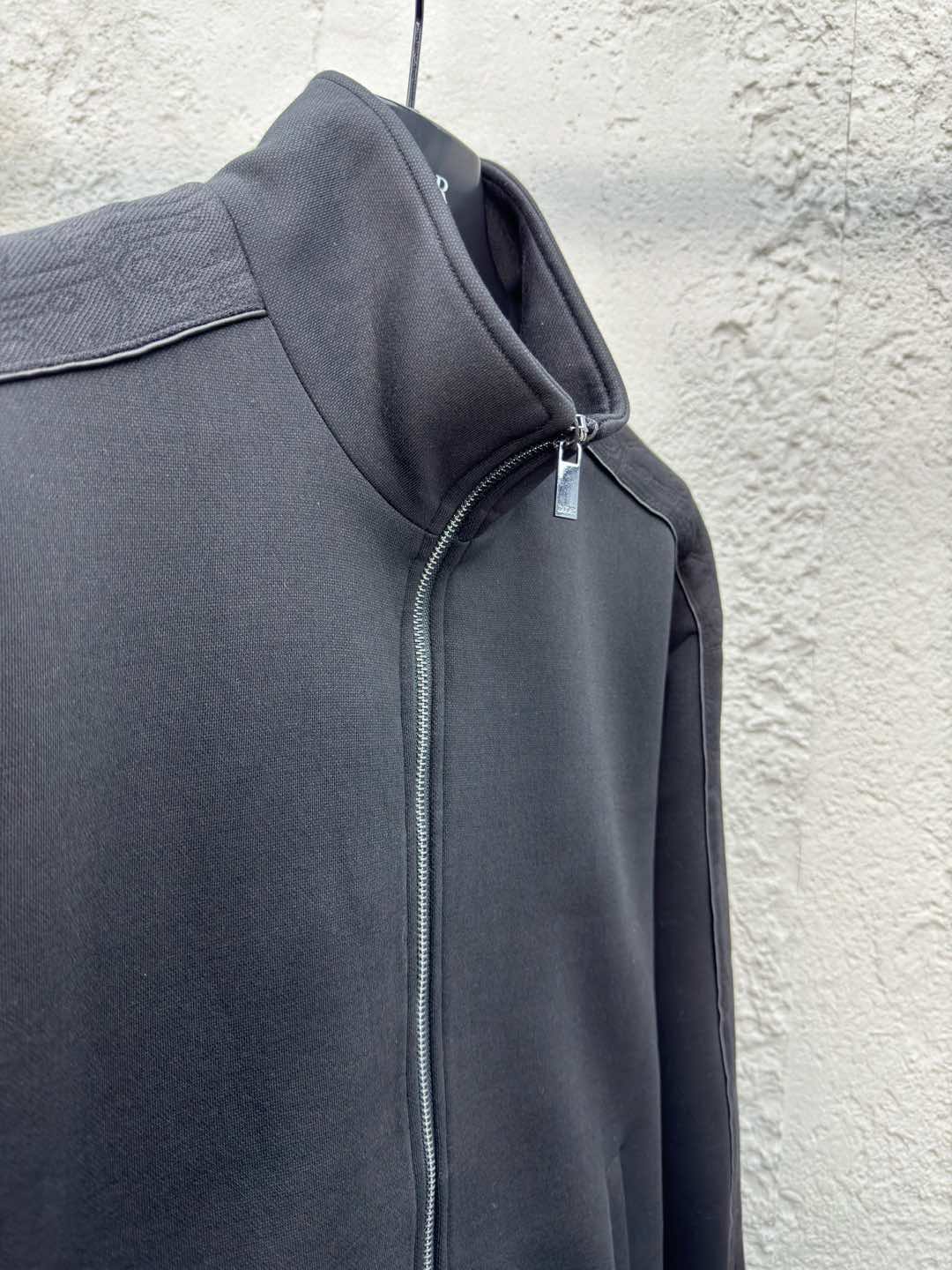 D Jacquard Zipper Jacket