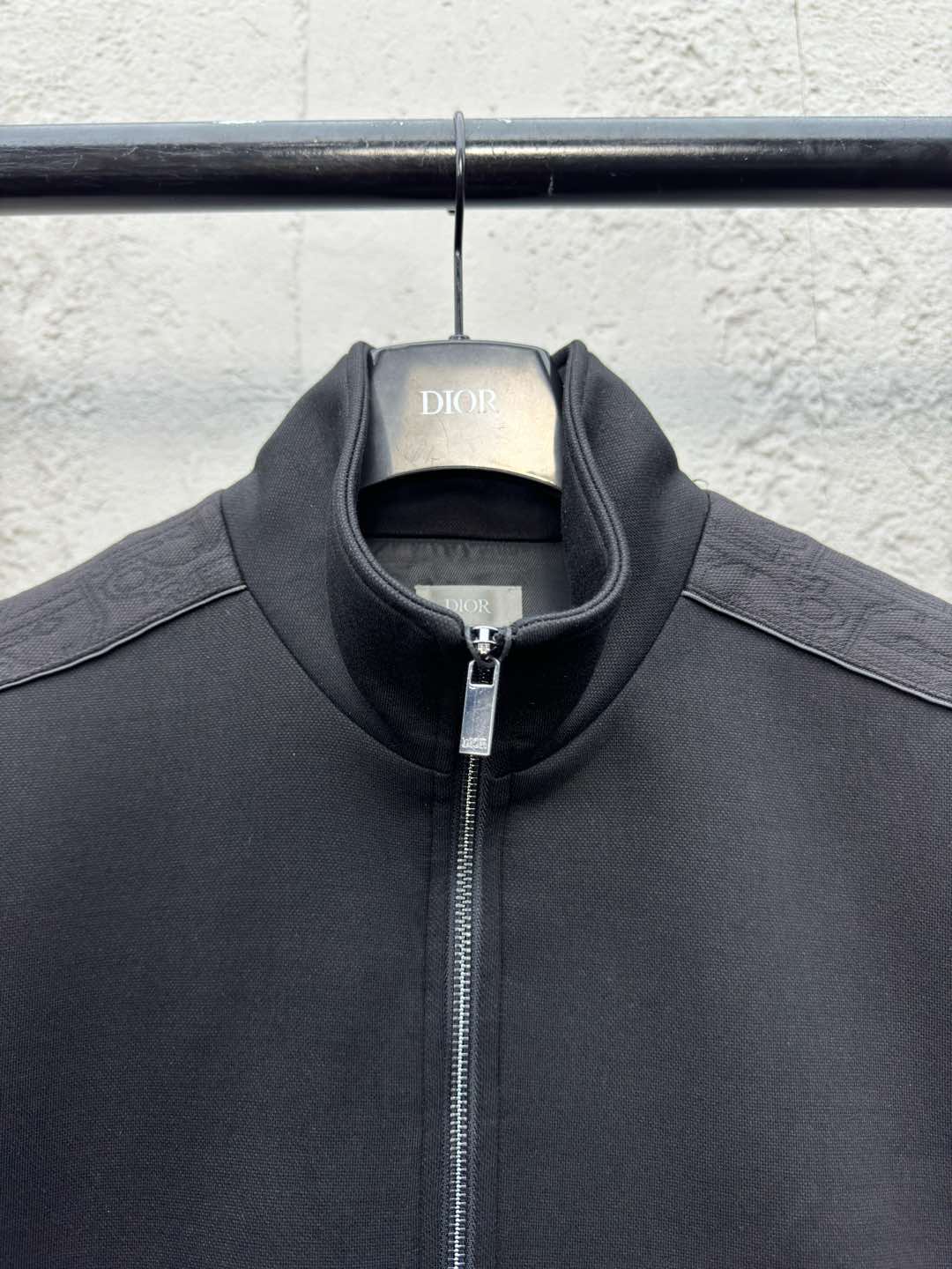 D Jacquard Zipper Jacket