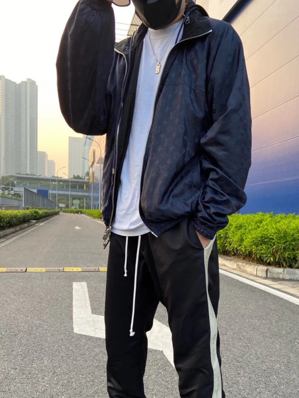 1V double-sided windproof jacket