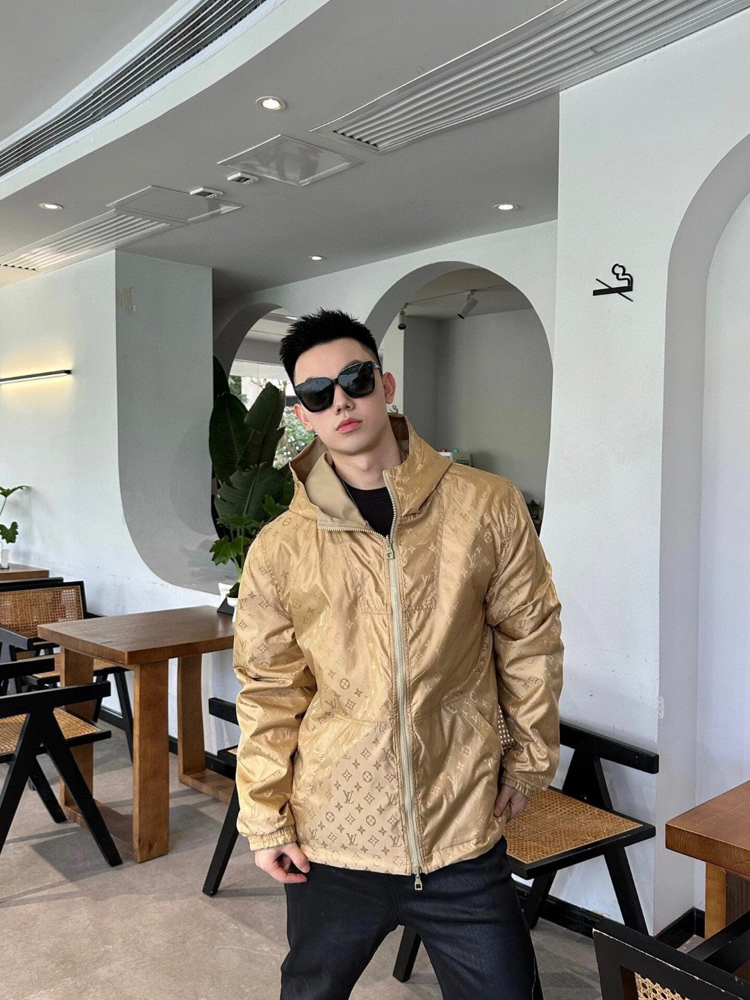 1V double-sided windproof jacket
