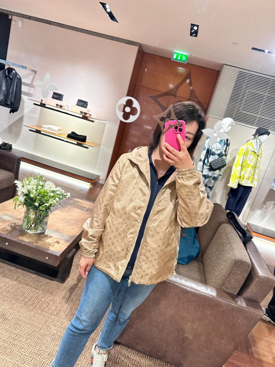 1V double-sided windproof jacket