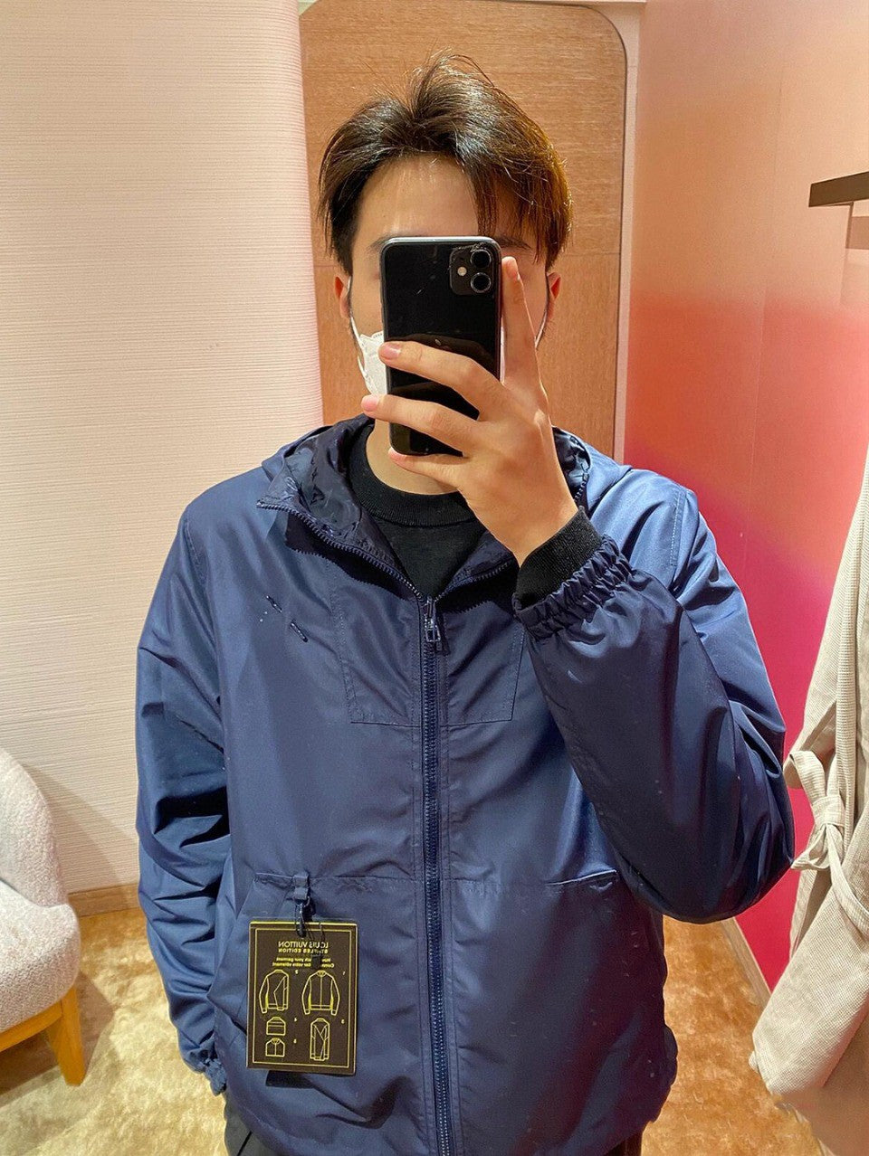 1V double-sided windproof jacket