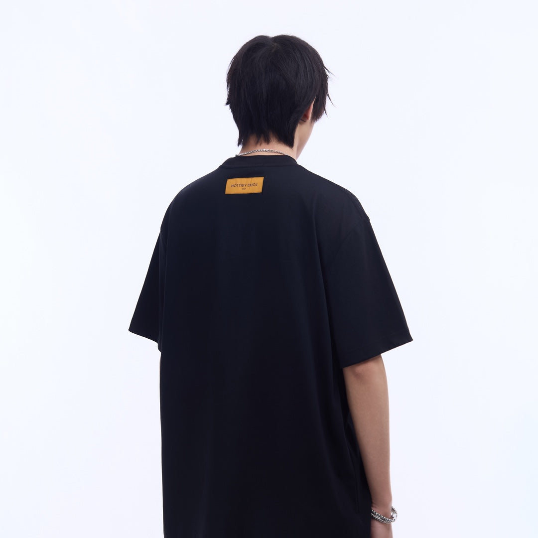 1V 2025ss shield T-shirt
