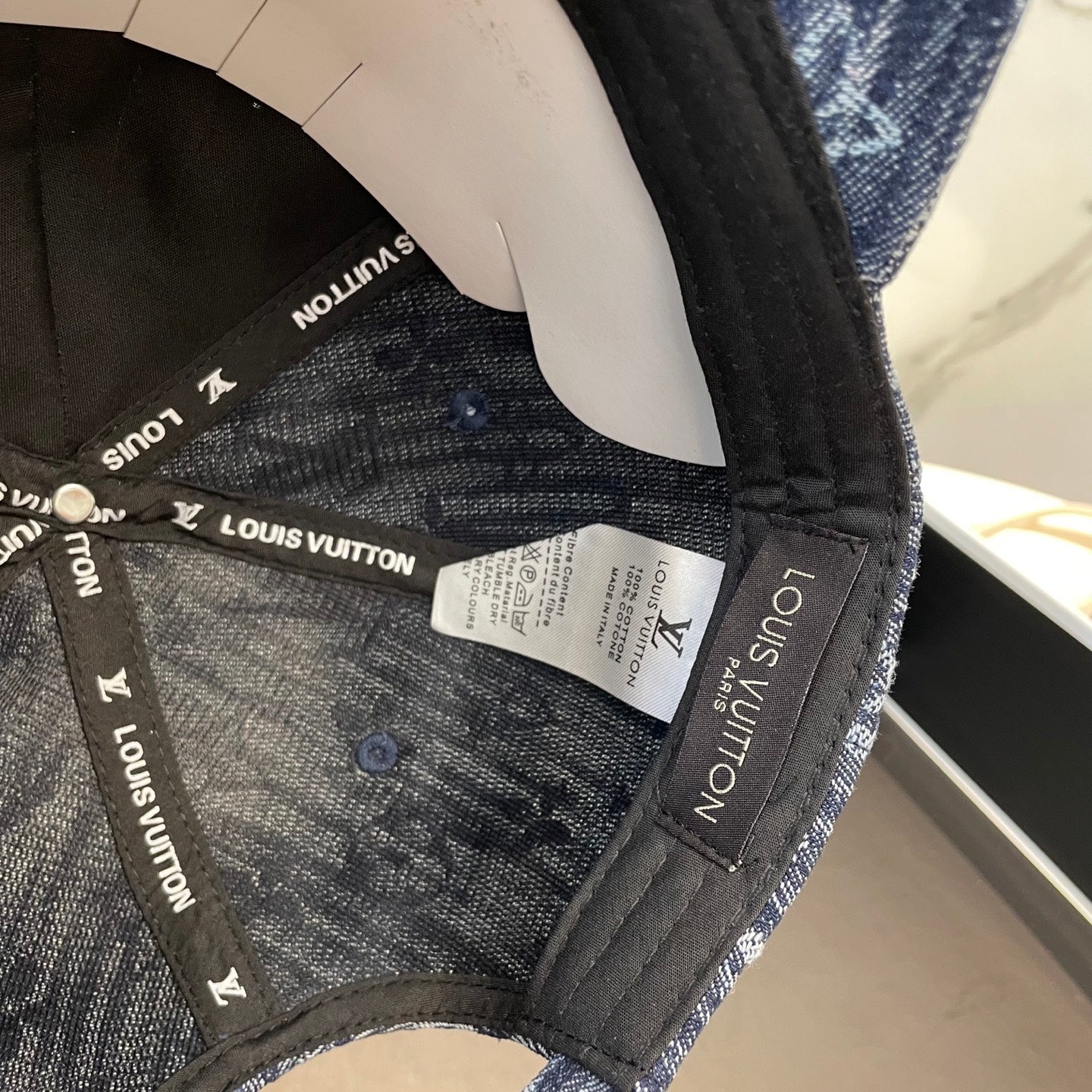 1V Denim Stripes Cap