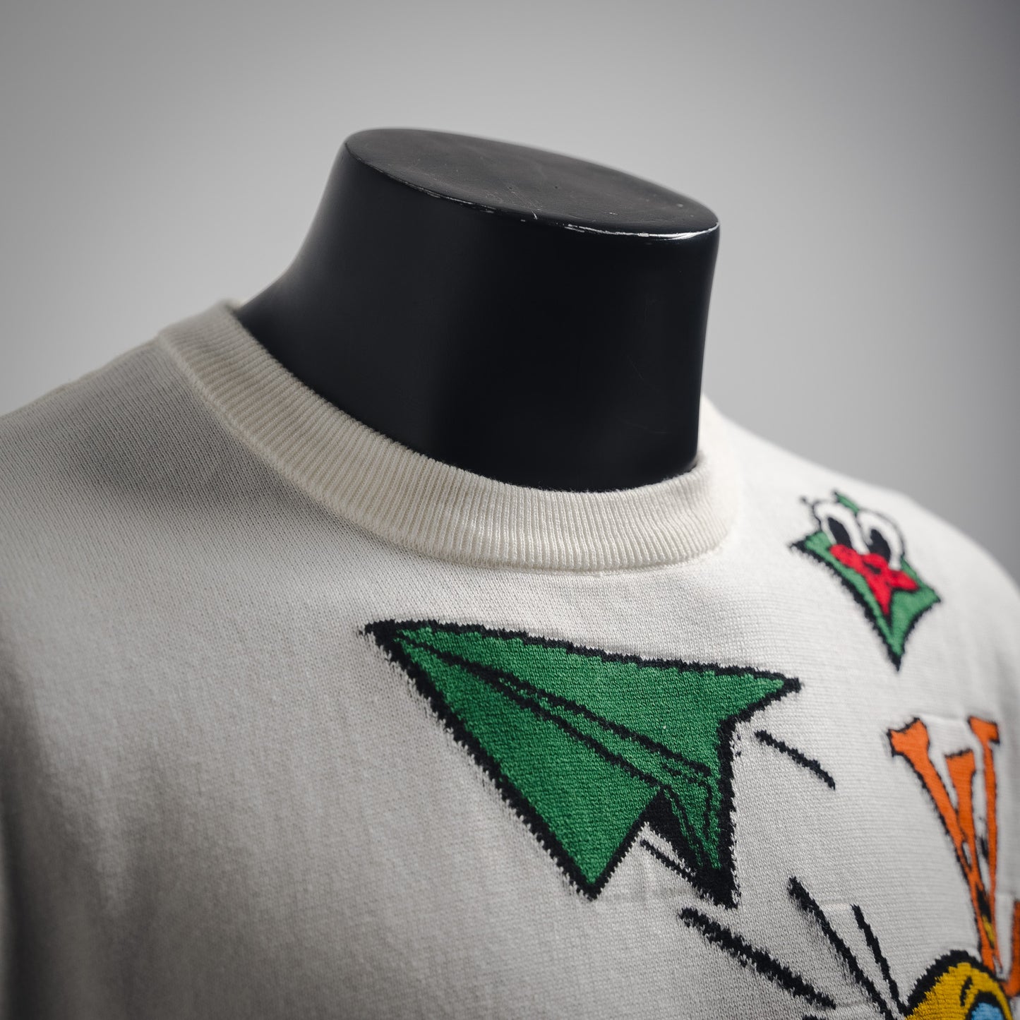 1V Graphic Jacquard Jersey T-Shirt