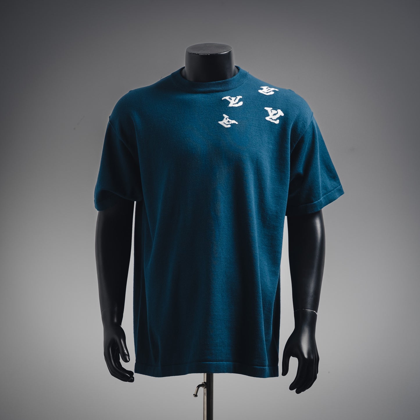 1V Graphic Jacquard Jersey T-Shirt