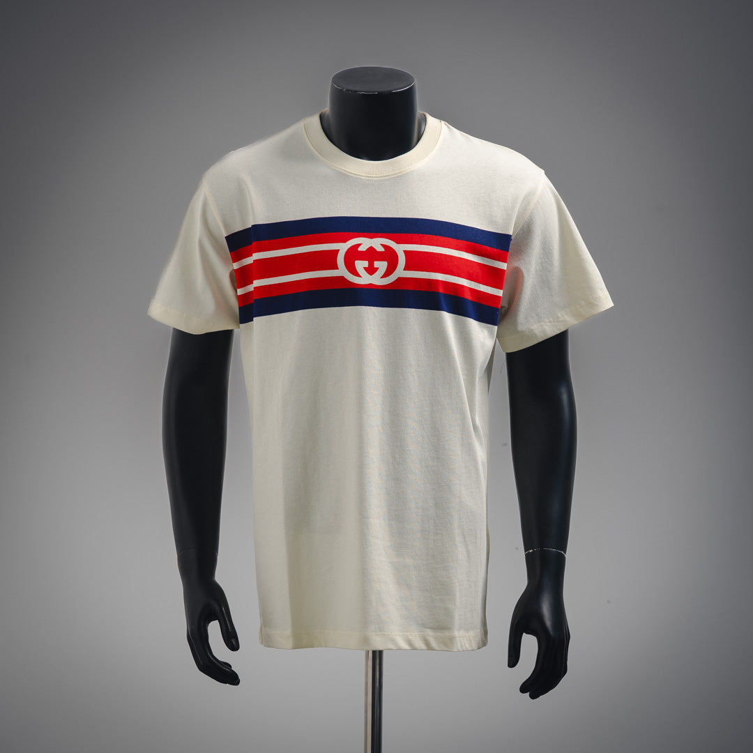 
G Doppel-G Bedrucktes T-Shirt