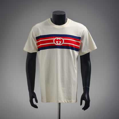 
G Doppel-G Bedrucktes T-Shirt