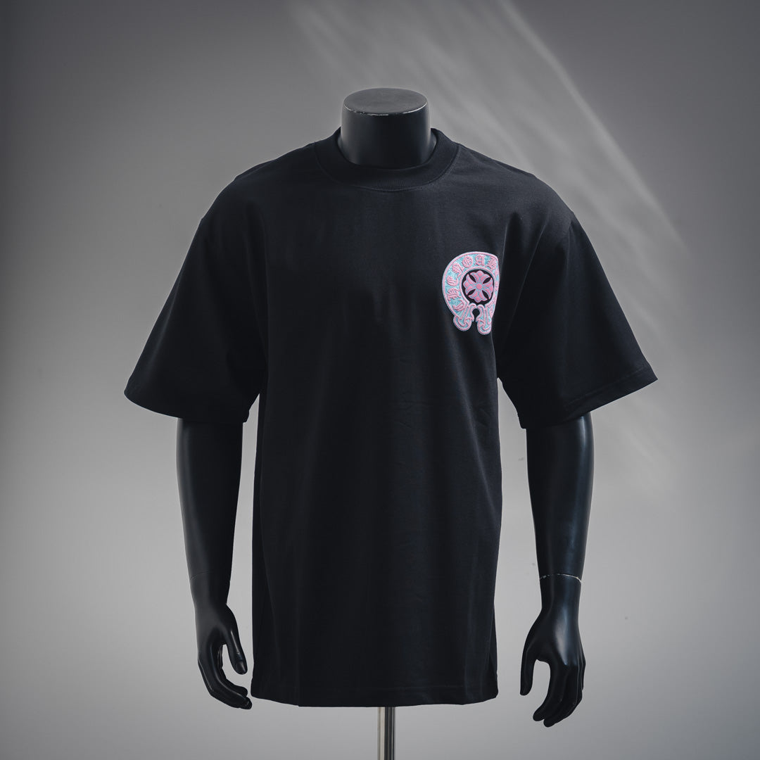 CH 2025ss horseshoe print T-shirt