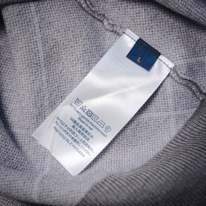 1V 2024FW Diamond Check Cashmere Sweater
