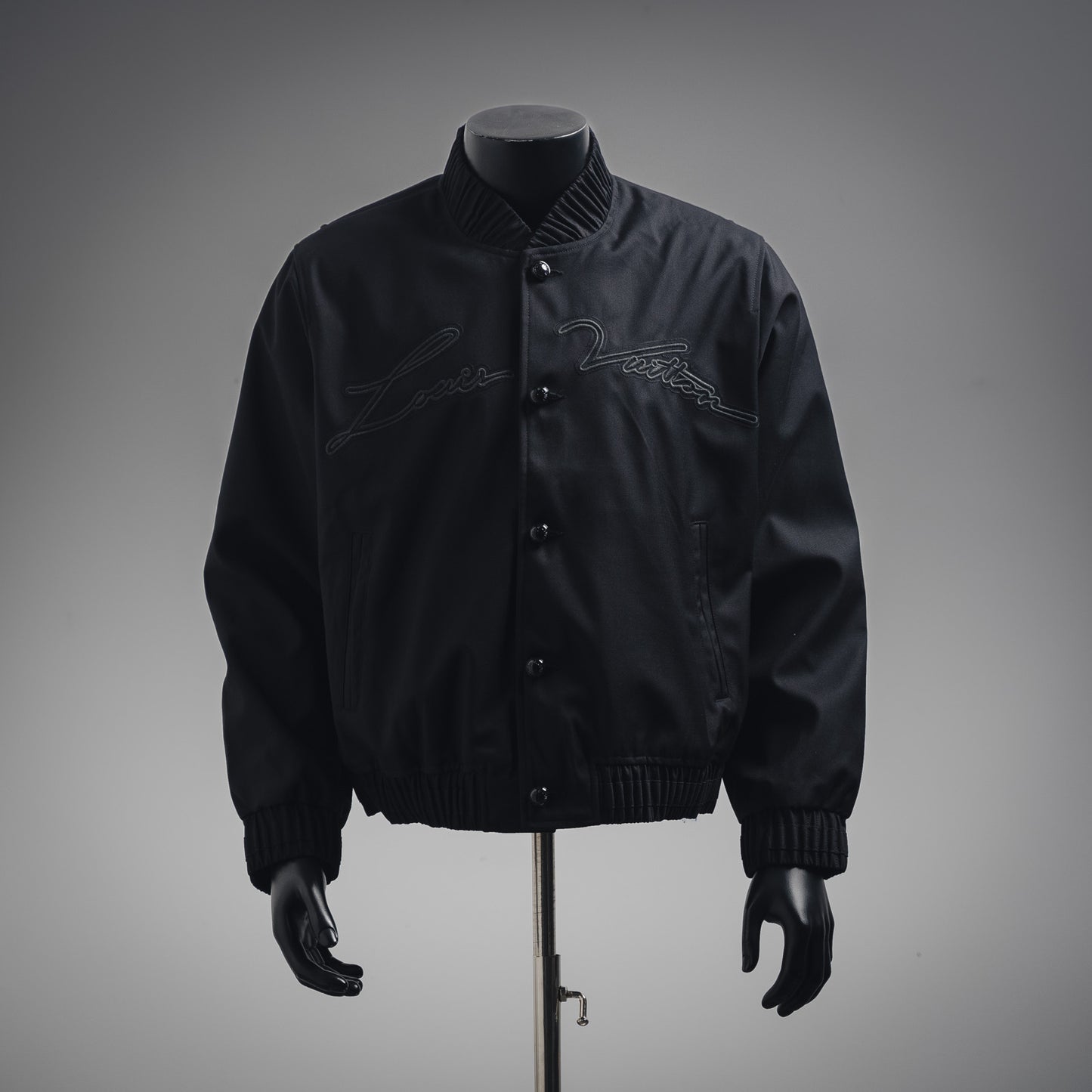 1V Pharrell embroidered flight jacket
