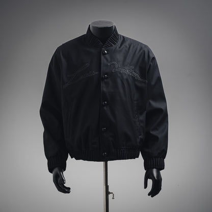 1V Pharrell embroidered flight jacket