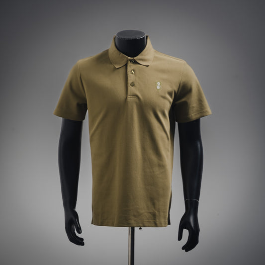 Bu 25SS new shield short-sleeved POLO shirt