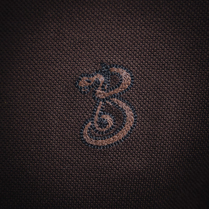 Bu  25SS Snake Letter B Short Sleeve Polo Shirt