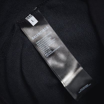 B  Reflective ib printed hooded sweatshirt