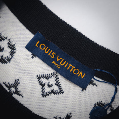 1V 24FW Starry Sky Gradient Round Neck Sweater