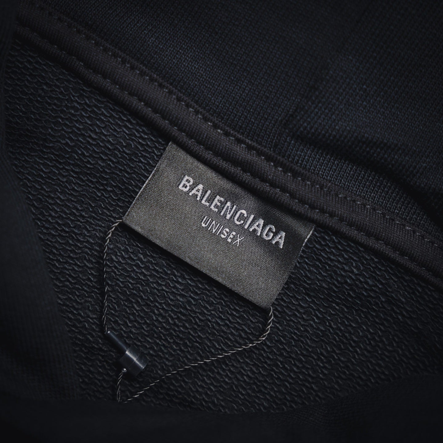 B  Reflective ib printed hooded sweatshirt