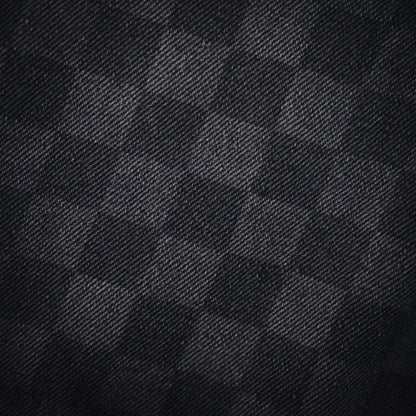 1V 24FW Gradient Checkerboard Denim Jacket  set