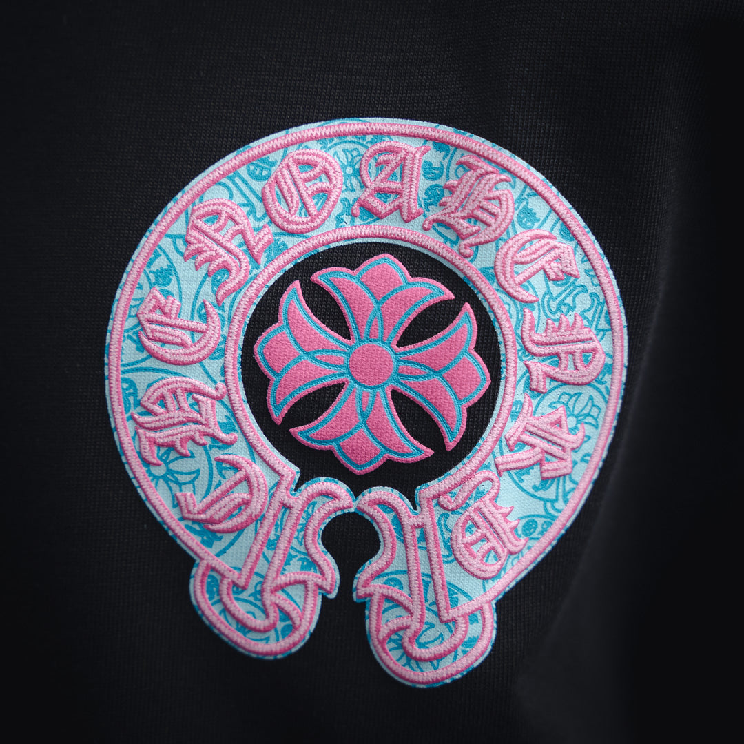 CH 2025ss horseshoe print T-shirt