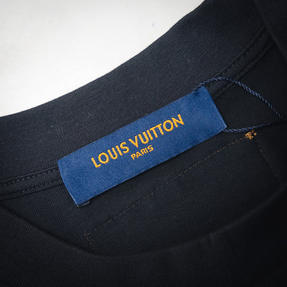 1V  Classic Chain Embroidered T-shirt