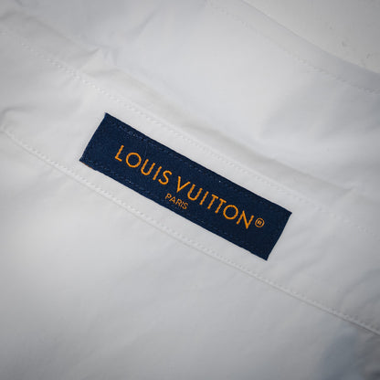 1V Embossed short-sleeved shirt