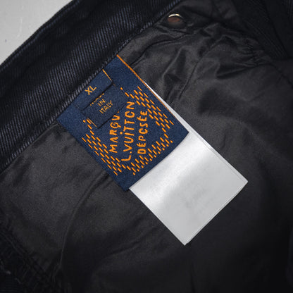 1V  24FW Gradient Checkerboard Jeans  set