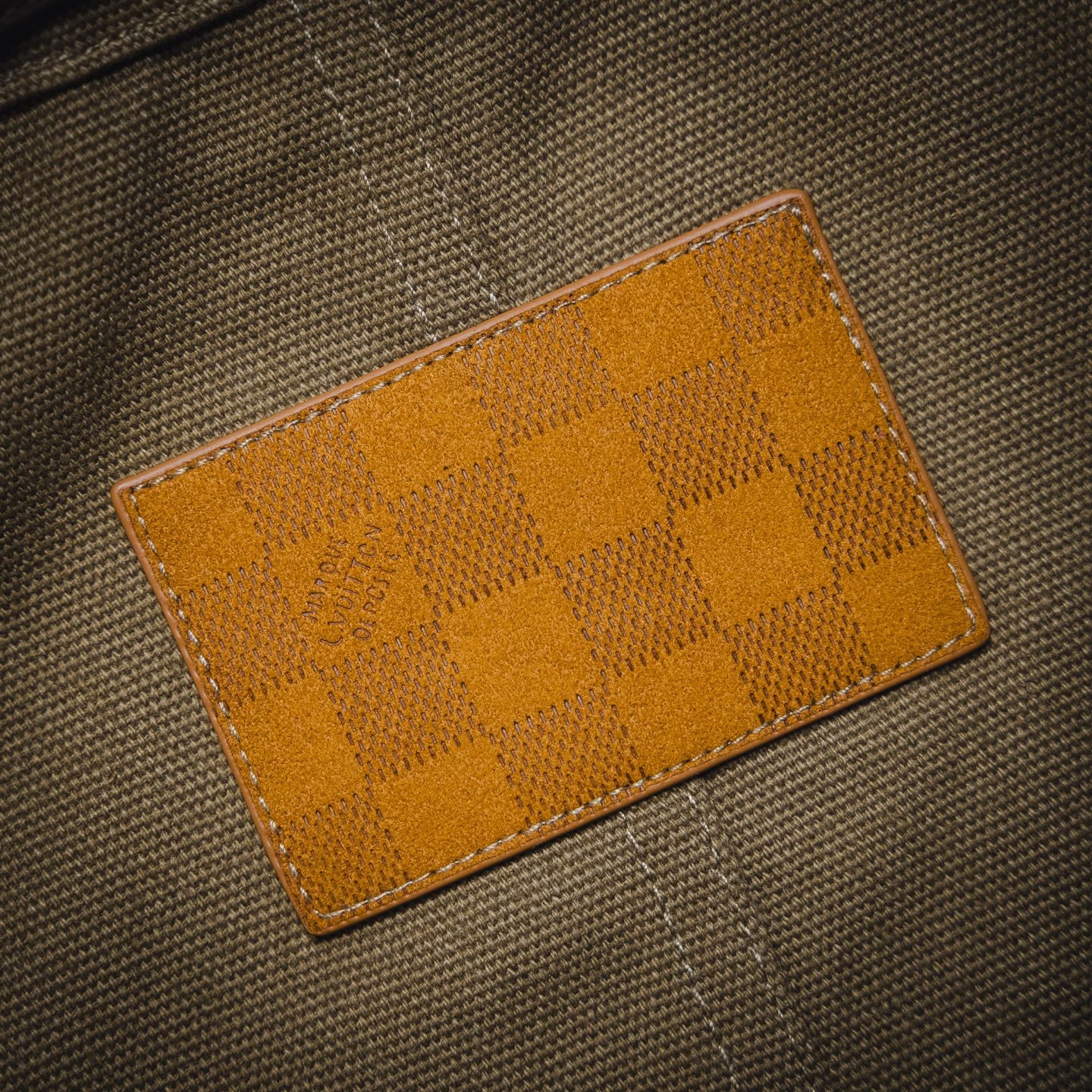 L 24FW Anzug-Stil Leinwandjacke 