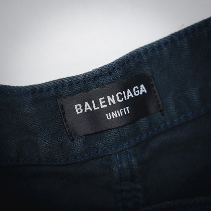 B 24SS Summer Ink-splashed Jeans