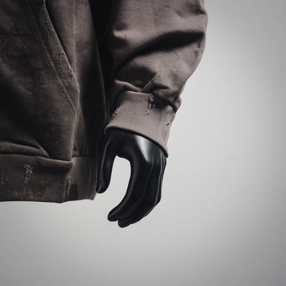 B  Black Label Zipper Hoodie